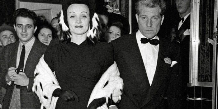 Marlene Dietrich și Jean Gabin